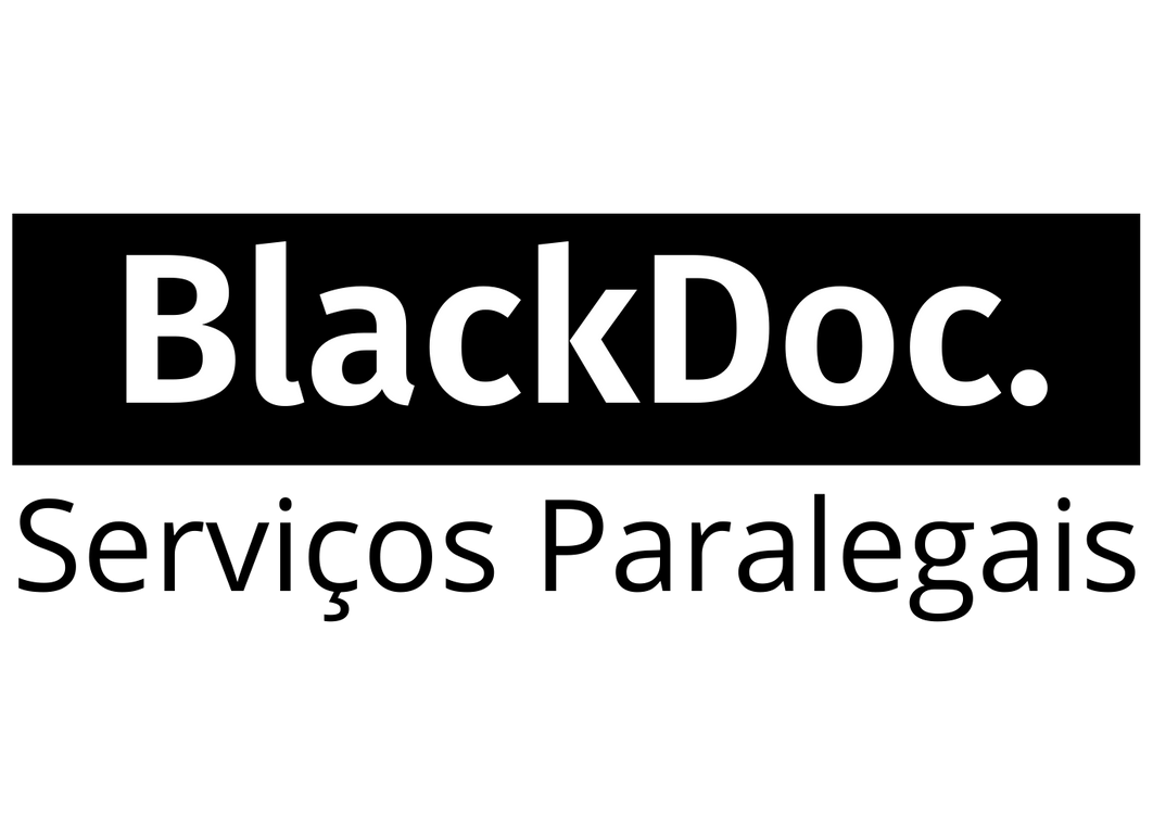 logo da black doc, serviços paralegais